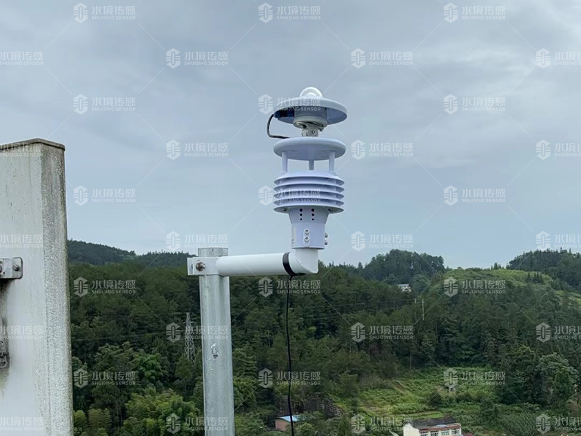 水境传感  重庆某地微气象仪安装成功