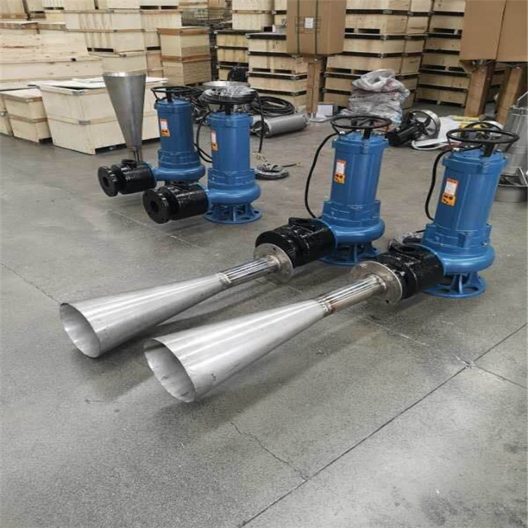 射流式潛水曝氣機占地麵積小，安裝方便