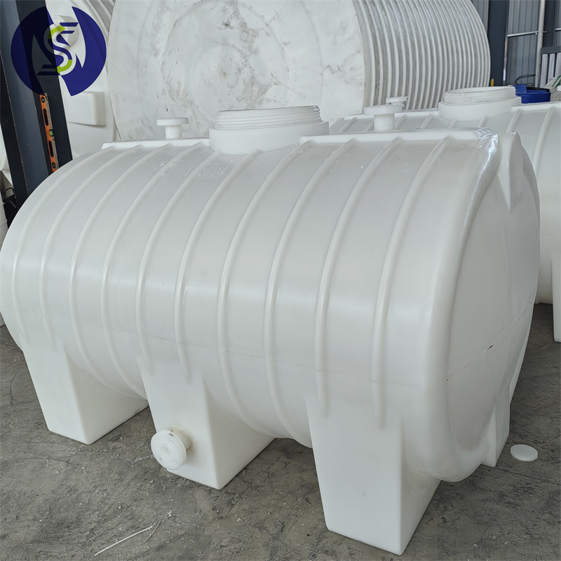 2立方帶底座臥式車載水箱 公園澆花儲(chǔ)水桶 耐用