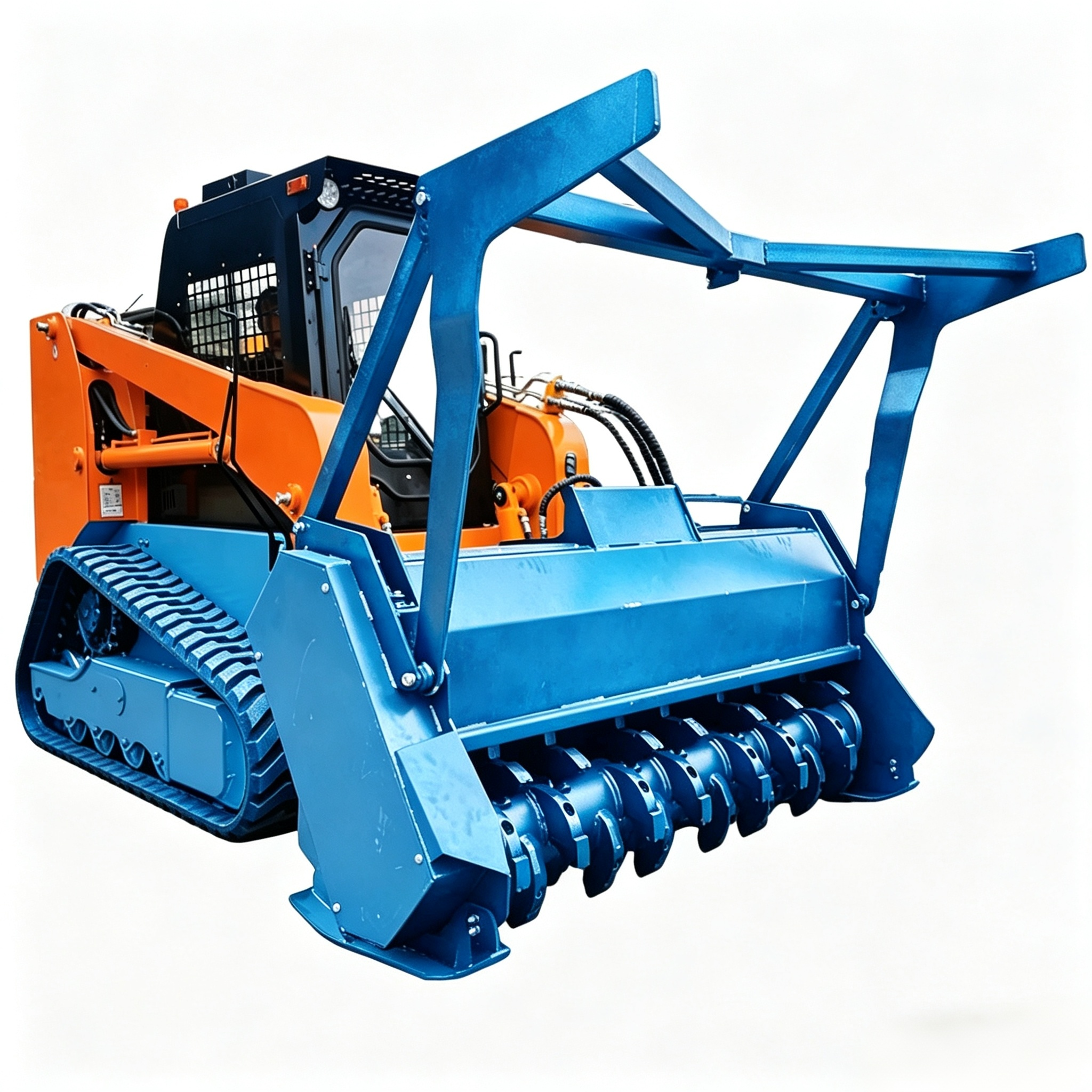 森林防火救援隔離帶開辟機器人