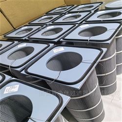 东丽PTFE 防静电 方卡盘除尘滤筒370*1000