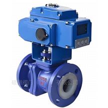腐蝕介質(zhì)專用電動襯氟球閥碩翔閥門生產(chǎn)銷售