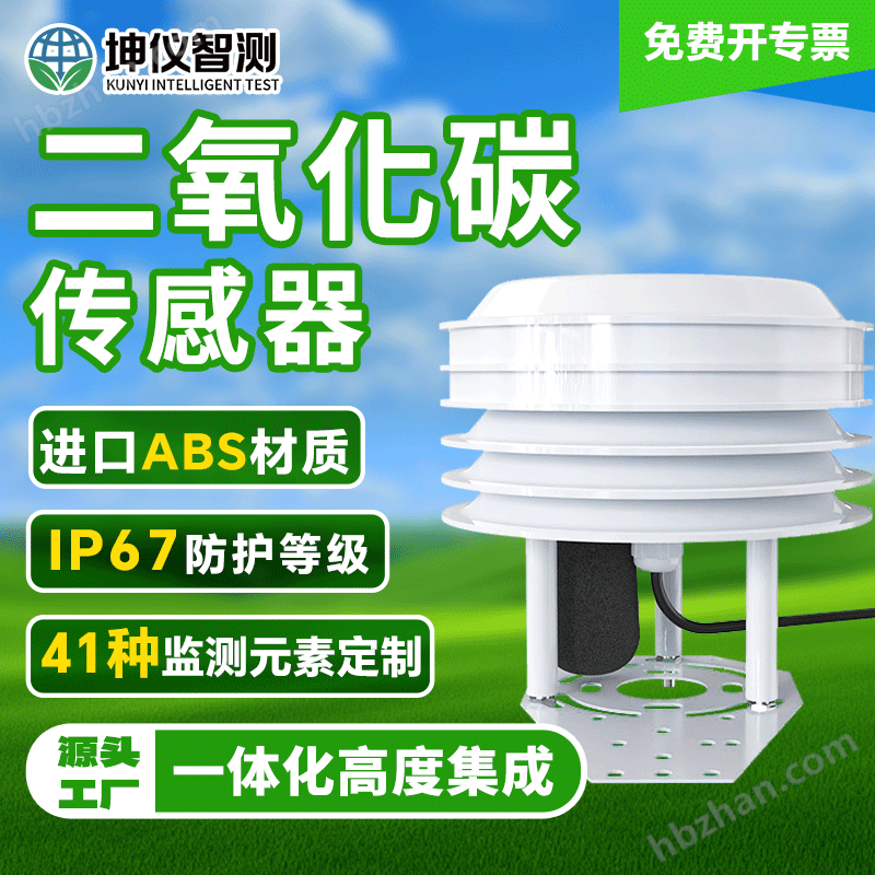 Integrated carbon dioxide sensor