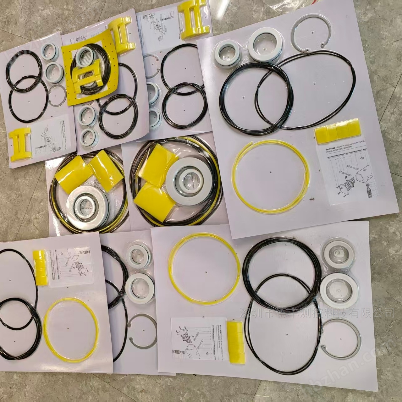 KEYSTONE F79U氣動(dòng)執(zhí)行器活塞密封件維修包