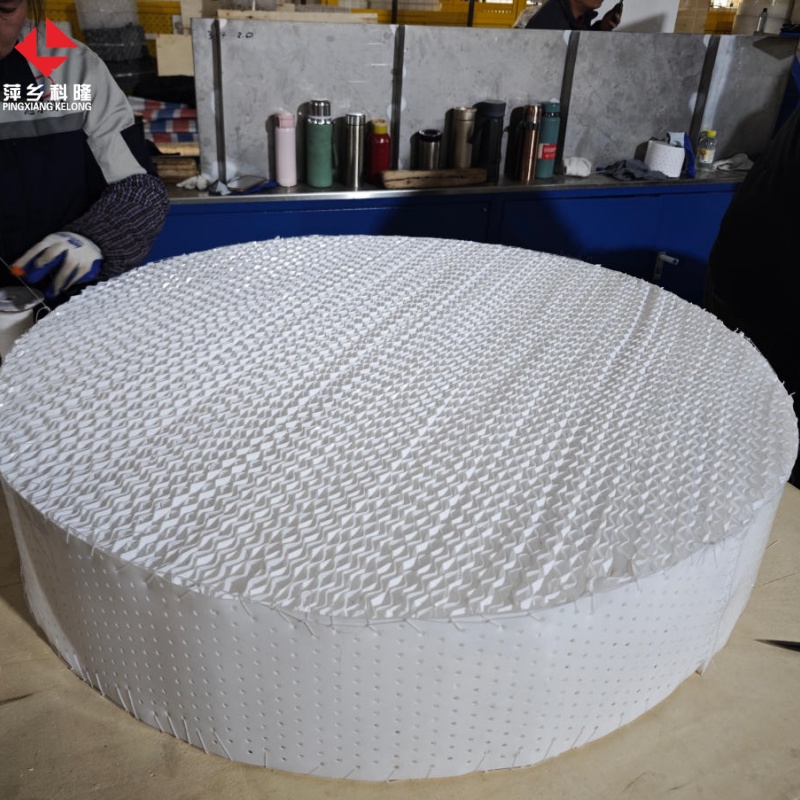 应用案例介绍：PTFE四氟孔板波纹填料的使用特点