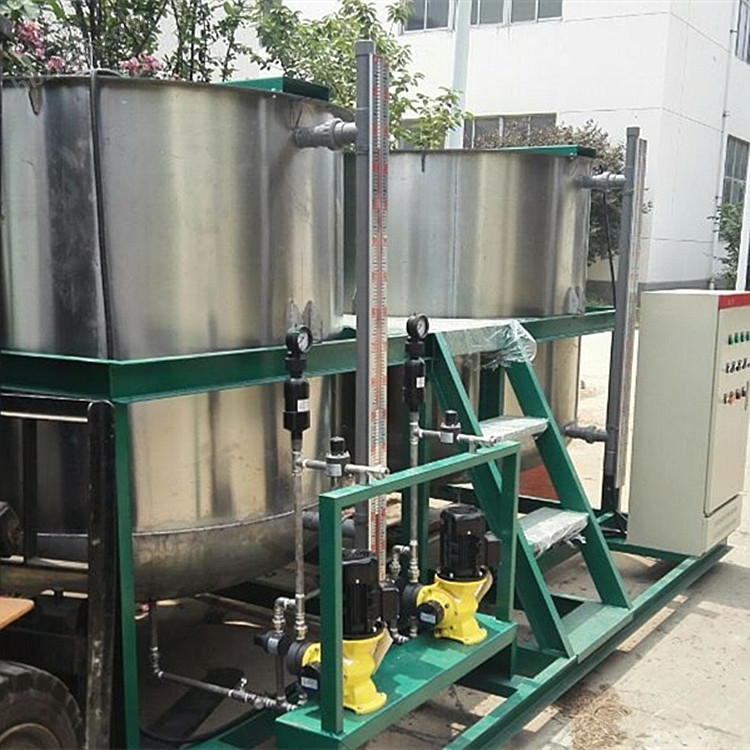 全自動加藥裝置的處理方法