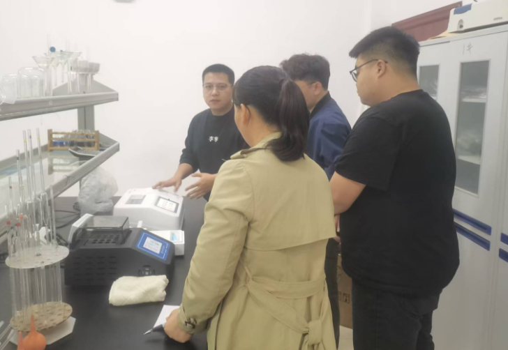 image.png 天尔 TE-BOD6A + 生化培养箱培训进湖南污水厂,夯实水质监测能力