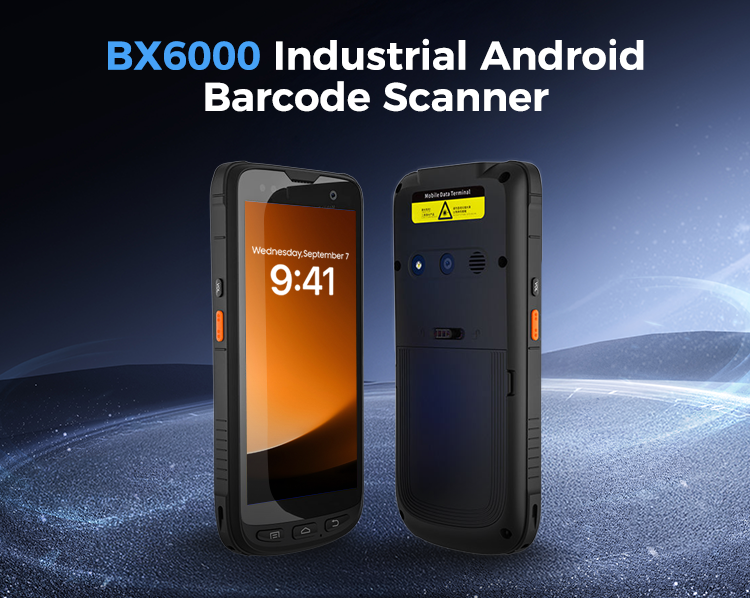 BX6000 Industrial Android Barcode Handheld Terminal