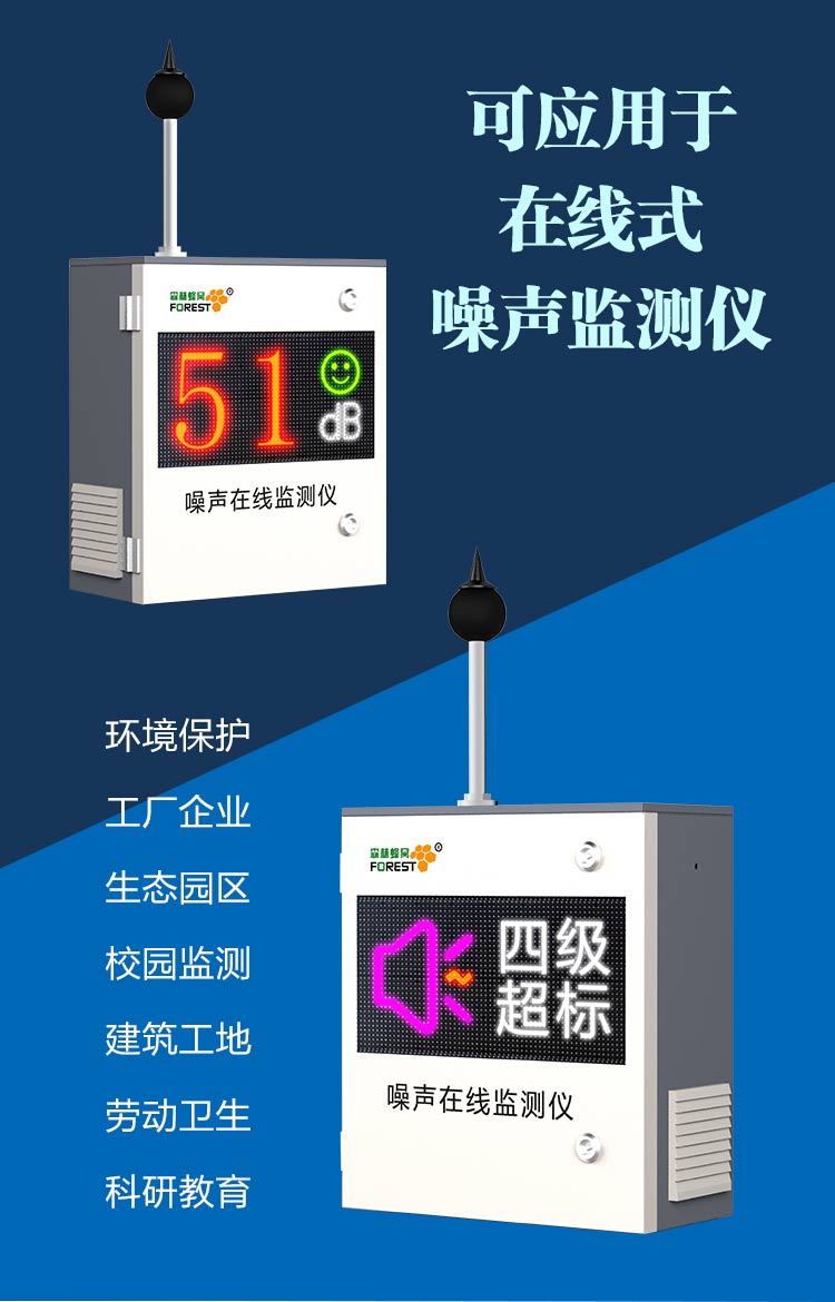 便携式噪声在线监测站，随时随地守好每一分贝