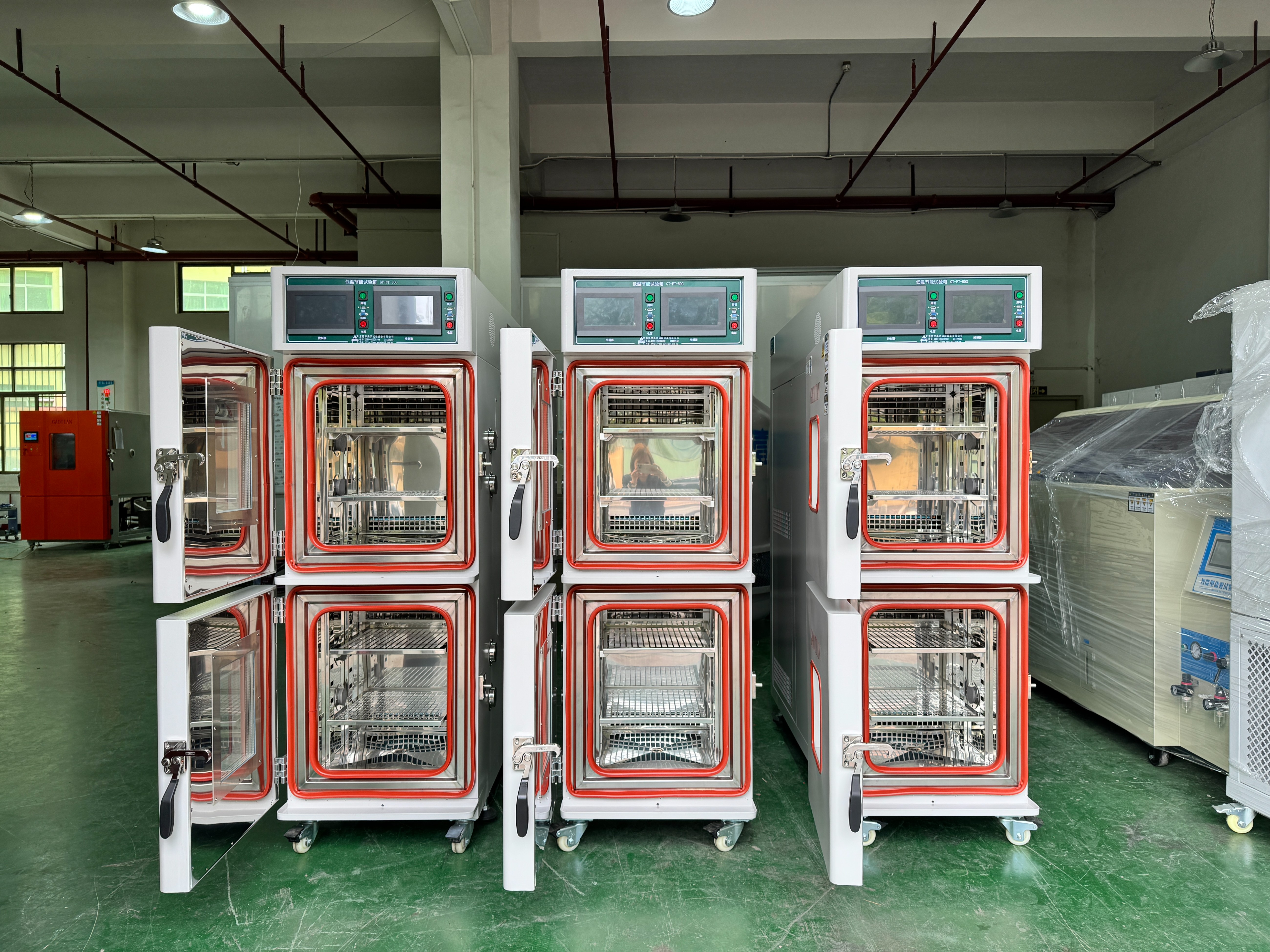 匠心筑品 精準交付湖北高天雙層恒溫恒濕試驗箱順利完工